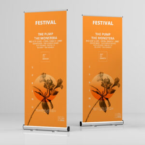 Standee Cuốn nhựa tốt
