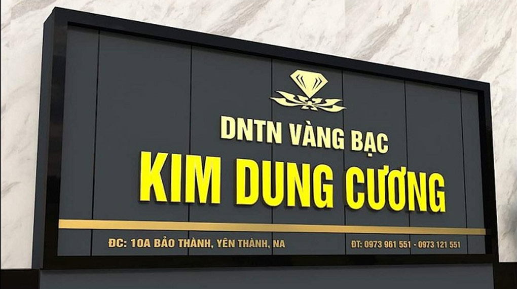 Bảng hiệu tiệm vàng chất lượng cao với màu sắc nổi bật và thiết kế tinh xảo bang hieu tiem vang 1020x570 4