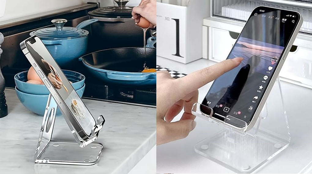 Kệ trưng bày smartphone kiểu dáng hiện đại trong không gian bán lẻ ke trung bay dien thoai 1020x570 1