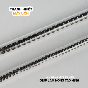 Cận cảnh thanh ướn nhiệt với sợi carbon chịu được nhiệt độ nóng cao
