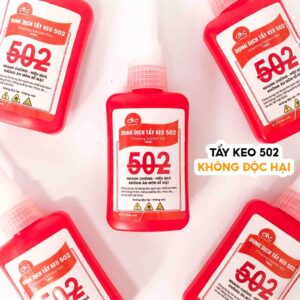 Dung dịch tẩy keo 502, giải pháp loại bỏ keo dán an toàn và không độc hại