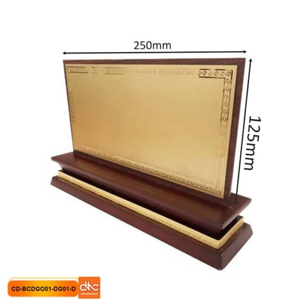 Biển chức danh gỗ kích thước nhỏ