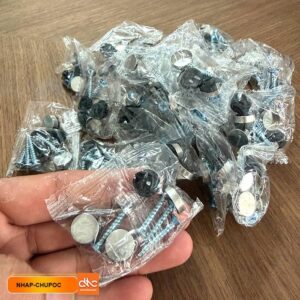 Chụp ốc inox kiểu - Nắp chụp inox trang tri gắn khung tranh quảng cáo 2