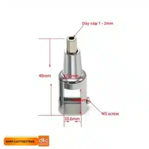 Chi tiết kit tha tran treo bien đục lỗ M5