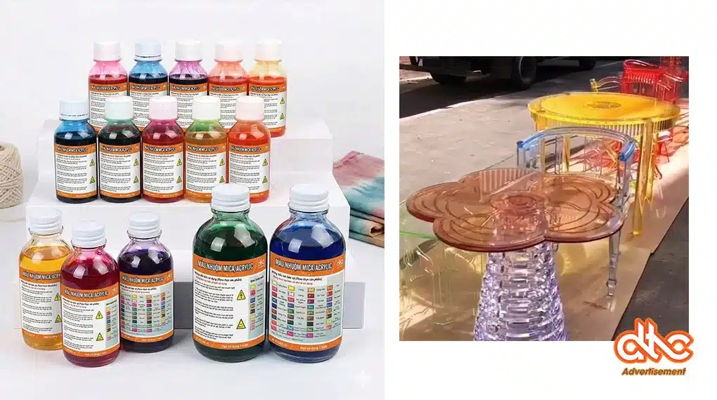 Màu nhuộm mica acrylic ứng dụng độc đáo và đa dạng Màu nhuộm mica acrylic ứng dụng độc đáo và đa dạng