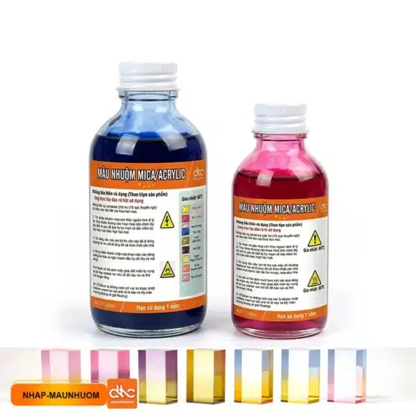 Màu nhuộm mica acrylic cao cấp gốc nước DTC Ads