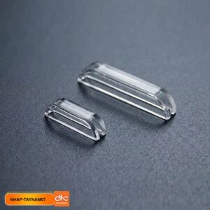 Tay cầm ngang trong suot bằng nhựa mica acrylic
