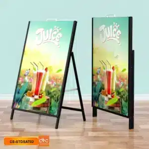 Standnee khung sắt chữ A gấp gọn tiện lợi
