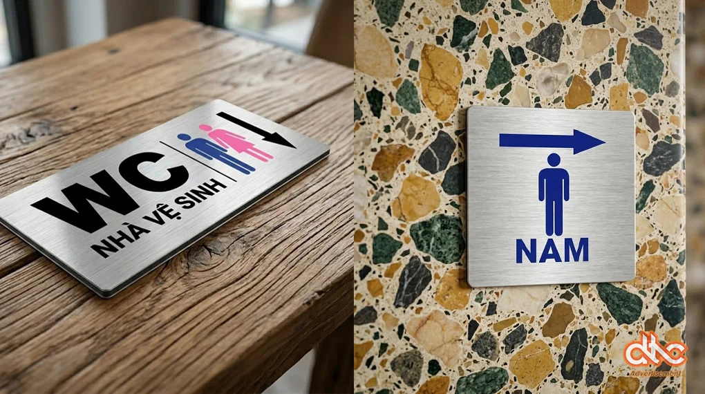 Bảng nhà vệ sinh, toilet, WC nam nữ Bảng nhà vệ sinh, toilet, WC nam nữ