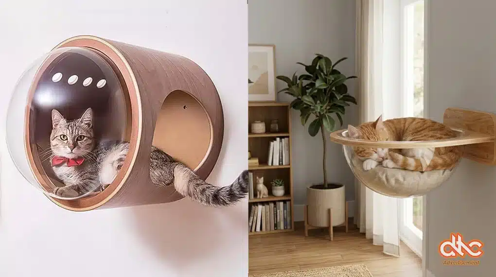 Gia công thổi mica hình cầu tại TPHCM - Sản xuất theo yêu cầu 3 Ổ ngủ, võng nằm cho mèo, nội thất cho mèo